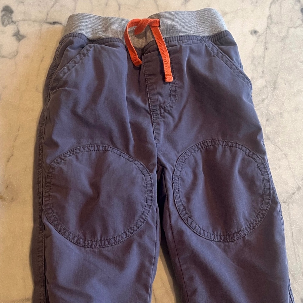 Baby Boden Gray and Orange Casual Pants